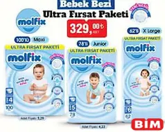 MOLFİX BEBEK BEZİ ÇEŞİTLERİ